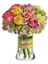 Bouquet toni pastello